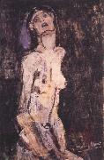 Amedeo Modigliani Suffering Nude (mk39) oil painting reproduction